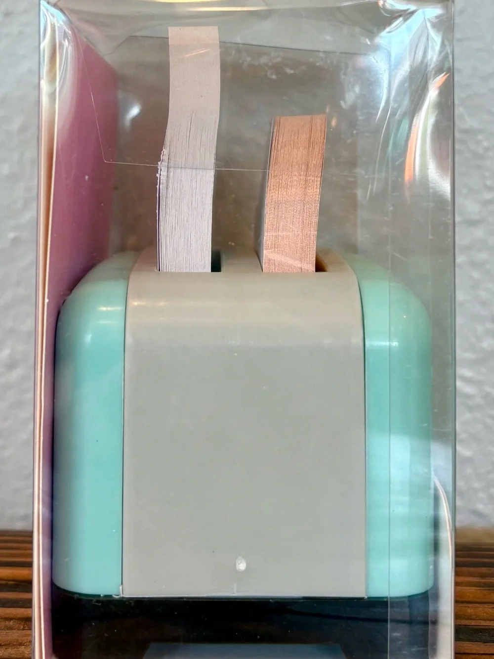 RMS “Toasty Pastries” Sticky Notes Set 🥯🥐, 200 pages + toaster desktop accessory